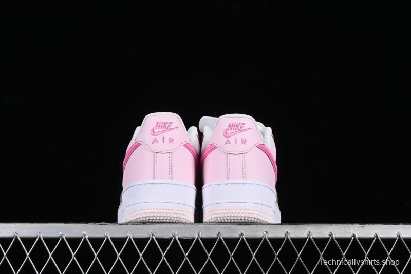 Nike Air Force 1 '07 Low White Pink Casual Sneakers - HM3696-661