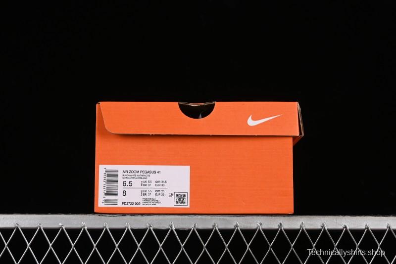 Nike Air Zoom Pegasus 41 Running Shoes with Breathable Mesh and Cushioned Support - FD2722-002