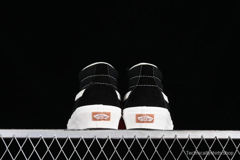 Vans SK8-Hi VR3 Eco-Friendly Black & White Mid-Top Classic Casual Canvas Shoes - VN0A4UWIVNE