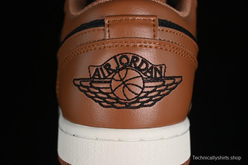 Nike Air Jordan 1 Low AJ1 Black Mocha Casual Sneakers - DC0774-021