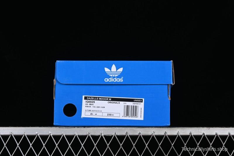 Adidas Originals Gazelle Indoor IG5929 Retro Casual Anti-Slip Wear-Resistant Low-Top Sneakers - IG5929
