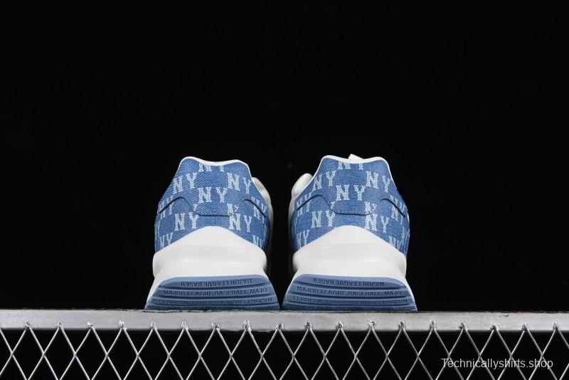New York Yankees MLB Chunky Runner Denim Monogram Lightweight Casual Sneakers - 3ARNCRD4N50BLS