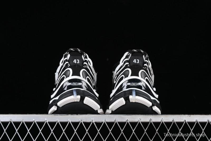 Balenciaga Runner Kith Four Color Retro Casual Sneakers - W3RXP0213