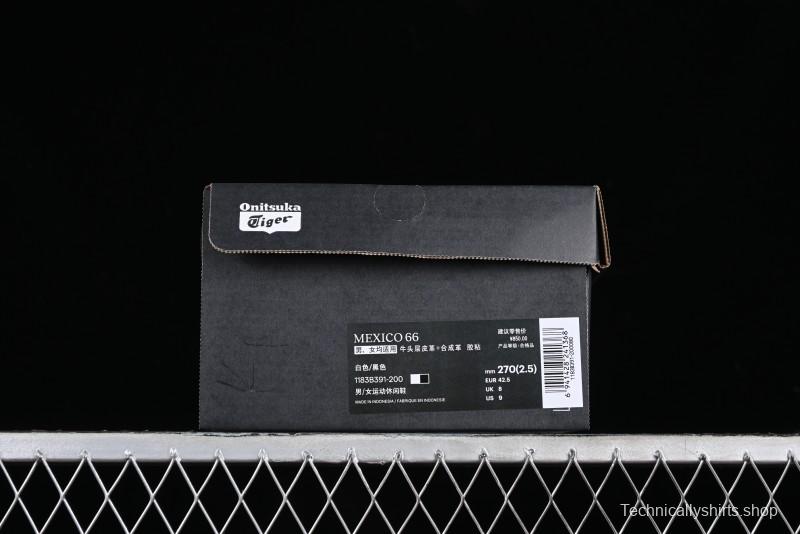 Onitsuka Tiger Mexico 66 Low-Top Leather Casual Running Shoes - 1183B391-200