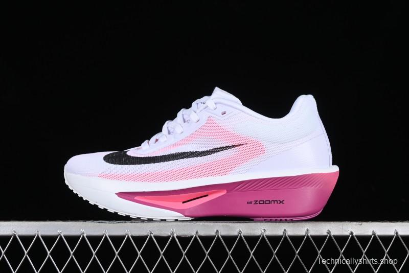 Nike Zoom Fly 6 Lightweight Responsive Running Shoes with Flyknit and React Technology - FN8454-100