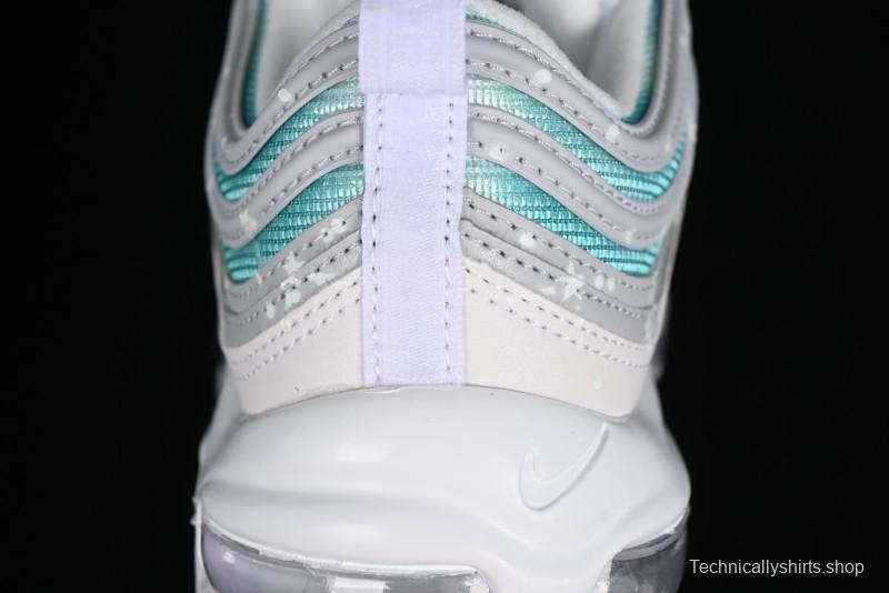 Nike Air Max 97 Custom Full-Sole Air Cushion Retro Bullet Running Shoes - 921826-101