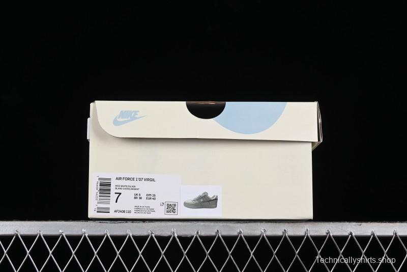 Nike Air Force 1 '07 Low Custom Traditional Chinese Brocade Casual Sneakers - AF2406-110