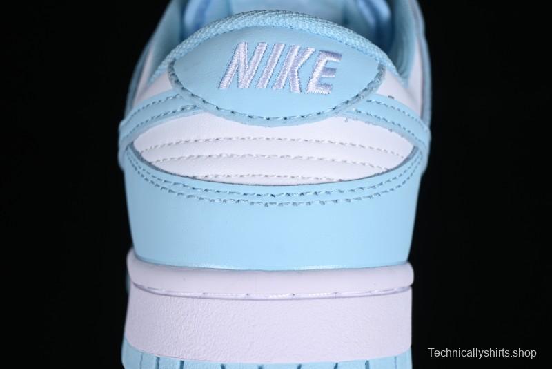 Nike Dunk Low Retro SB Casual Sneakers in Ice Blue Colorway - DV0833-104