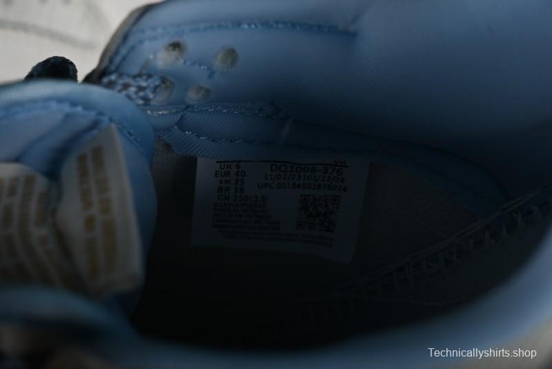 Nike SB Dunk Low Gucci Collaboration - Beige & Light Blue Crochet Fabric Anniversary High-End Custom Low-Top Casual Skate Shoes - DQ1098-376