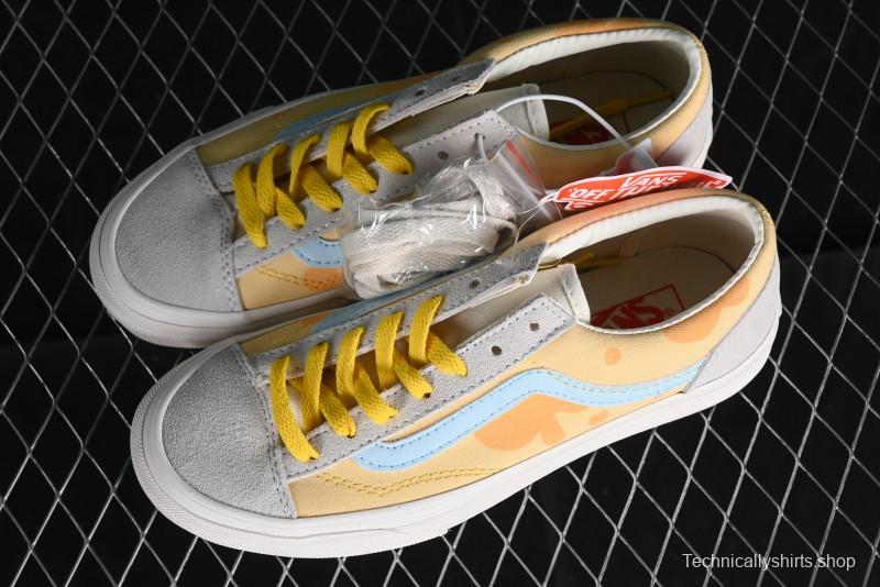 Vans Style 36 Low-Top Casual Sneakers in Cheese & Sea Salt Colorway - VN0A3DZ3OXS
