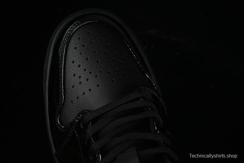 Nike Air Jordan 1 Low "Black Croc" Casual Sneakers - HJ7743-010