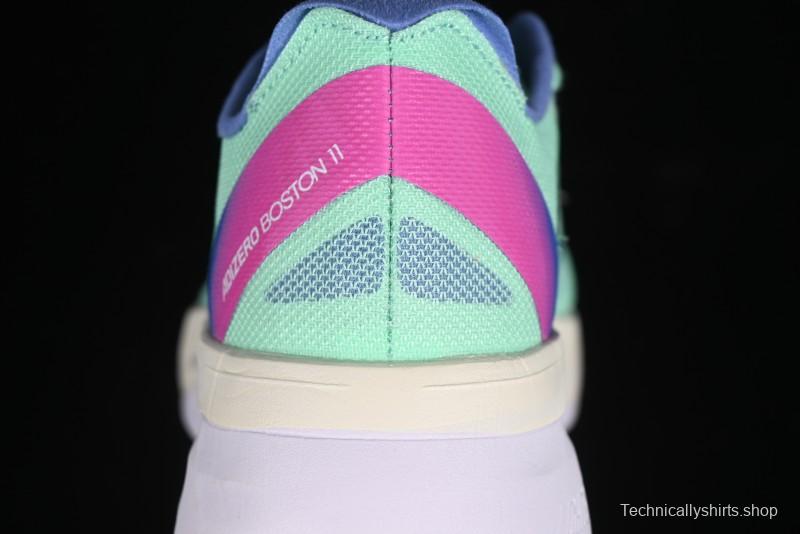 Adidas Adizero Boston 11 M Running Shoes with Lightstrike Technology - HQ3696