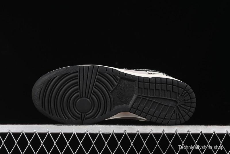 Nike SB Dunk Low Stussy Anniversary Edition Customized Low-Top Casual Skate Shoes - SJ1089-001