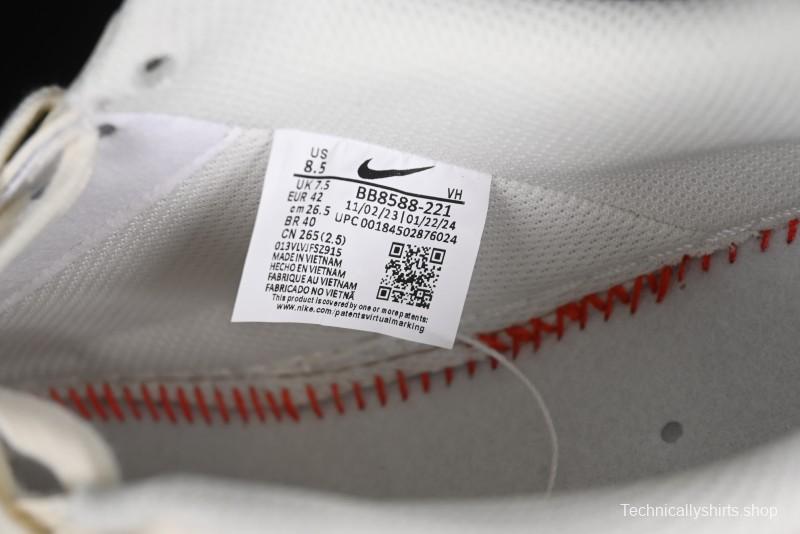 Nike Air Force 1 '07 Low Burberry Collaboration - Off White Mint Green Low Top Casual Sneakers - BB8588-221