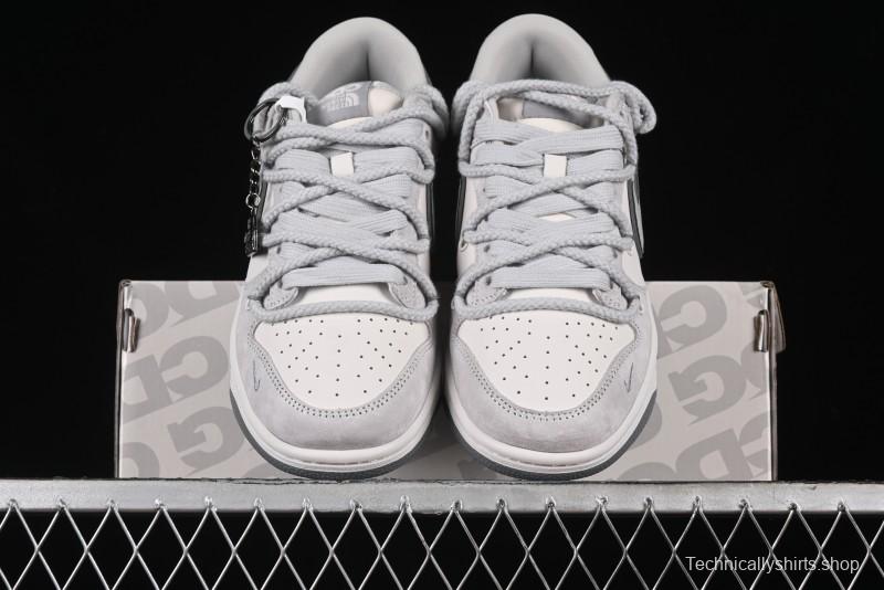 Nike SB Dunk Low The North Face Collaboration - Anniversary Edition Premium Custom Low-Top Casual Skate Shoes - XX2025-327