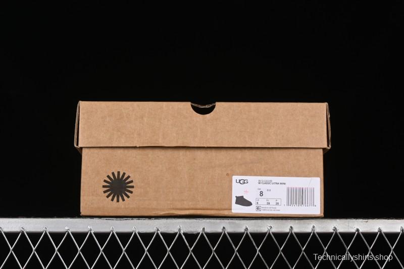 UGG Classic Ultra Mini Short Boots with Genuine Australian Sheepskin and TREADLITE Outsole - 1116109