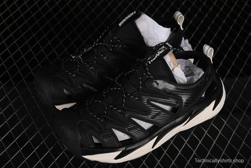 Hoka One One Hopara Outdoor Functional Mountain Sandals with Rugged Outsole - 1123112 BKLB