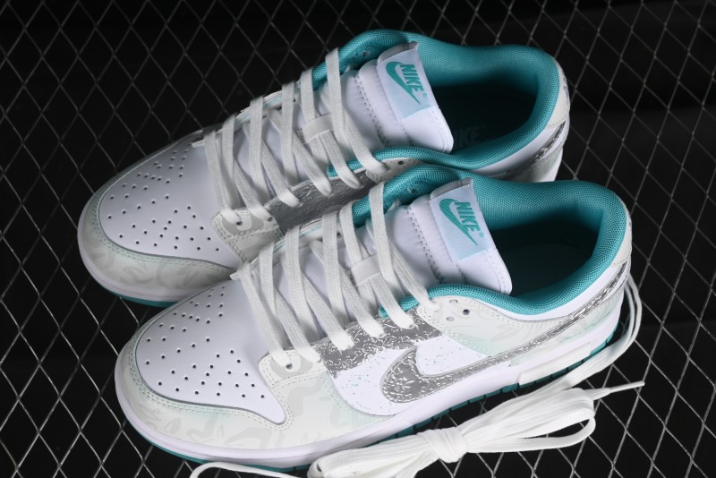 Nike Dunk Low Panda Prank Special Edition Heartbeat Email Mint SB Low Top Casual Skate Shoes - DV0833-102