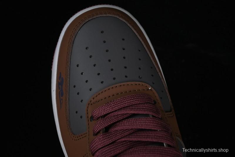 Nike Air Force 1 '07 Low Sun Black Myth Wukong Themed Casual Sneakers - CW2288-111