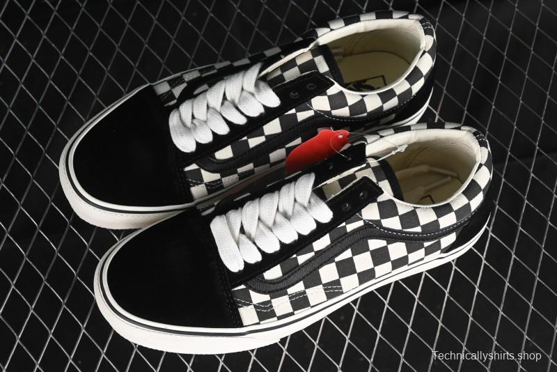 Vans Old Skool 36 Checkerboard Low-Top Canvas Sneakers - VN000D7ZY28