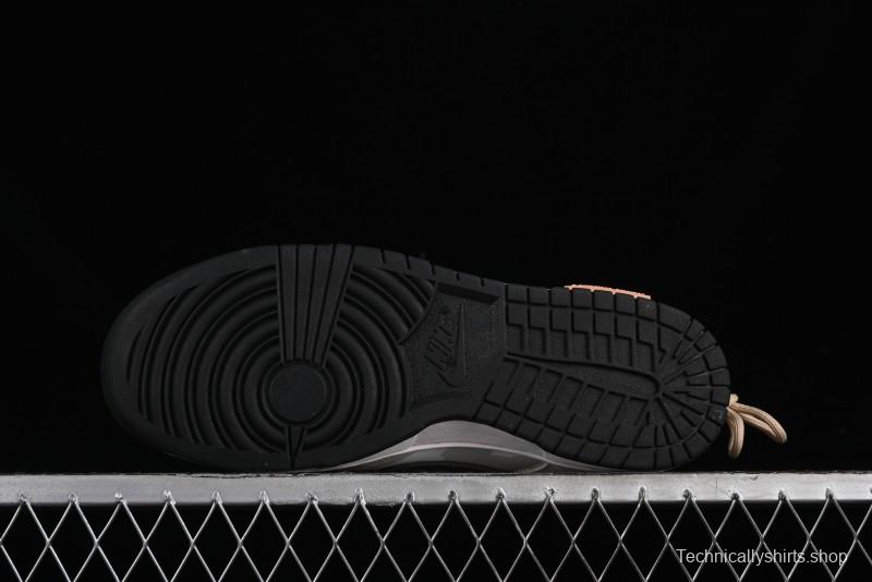 Nike Dunk Low Panda Prank Summer Theme Love Khaki Pudding Milk Tea SB Strap Low-Top Casual Sneakers - CW1590-100