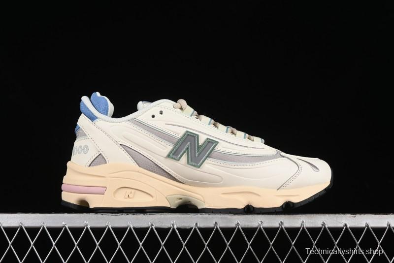 New Balance 1000 Series Retro Dad Style Low-Top Casual Running Shoes - M1000WA