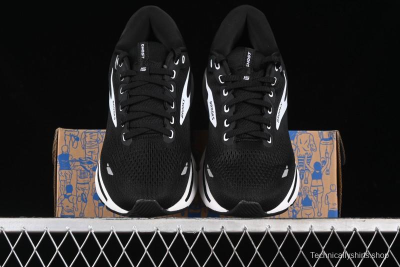 Brooks Ghost 15 Running Shoes with DNA LOFT V2 Cushioning and Breathable Air Mesh - 1103931D012