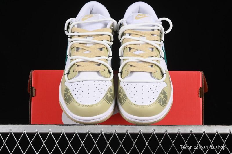 Nike Dunk Low SB Lemon Mojito Casual Skate Shoes - DV0833-100