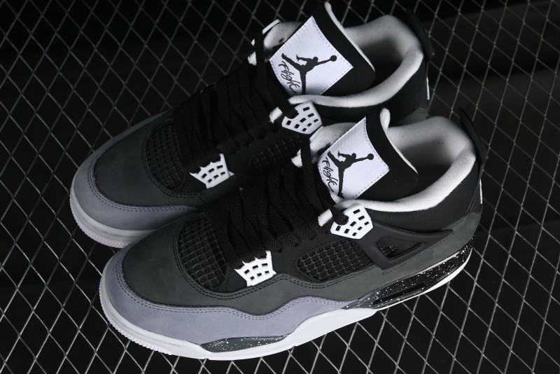 Nike Air Jordan 4 Retro Basketball Shoes Fear Pack - FQ8138-002