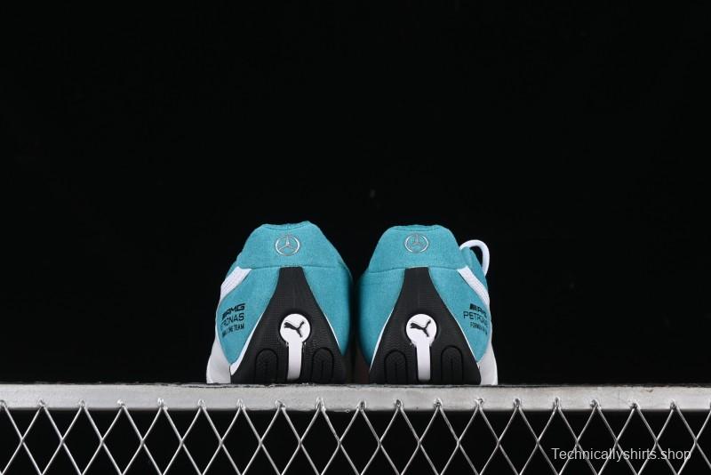 Puma Sparco Future Round Toe Lace-Up Leather Fabric Low-Top Lifestyle Casual Shoes - 307891-01