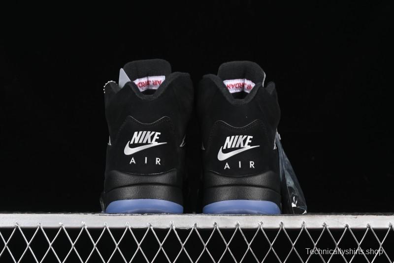 Nike Air Jordan 5 Retro Black Metallic Reimagined Basketball Shoes - HF3975-001