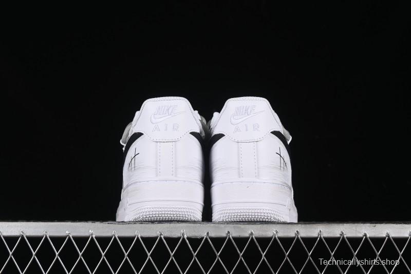 Nike Air Force 1 '07 Low Retro Street Spray Paint Anime Theme Maillard Style Casual Sneakers with Strap - ZH0316-039