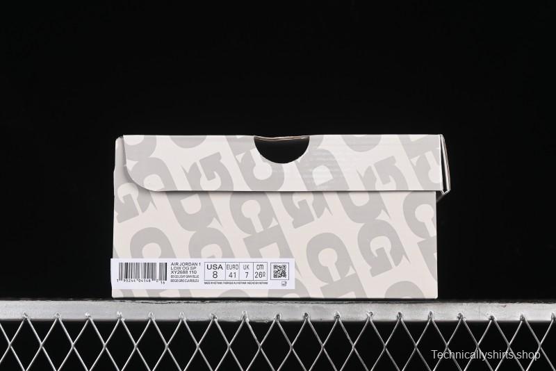 Nike Travis Scott x Fragment Design x Air Jordan 1 Low OG SP AJ1 Low Top Casual Sneakers - XY2688-110