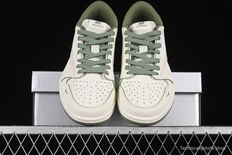 Nike Travis Scott x Fragment Design x Air Jordan 1 Low OG SP AJ1 Retro Sneakers - DM7866-017