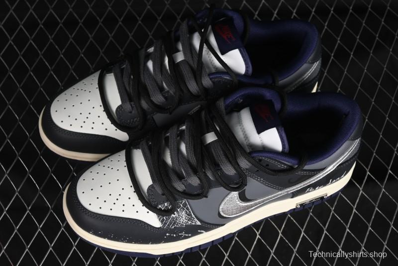 Nike Dunk Low Retro Block Street Dark Splatter Gothic Cross SB Low-top Casual Sneakers - FV8106-181