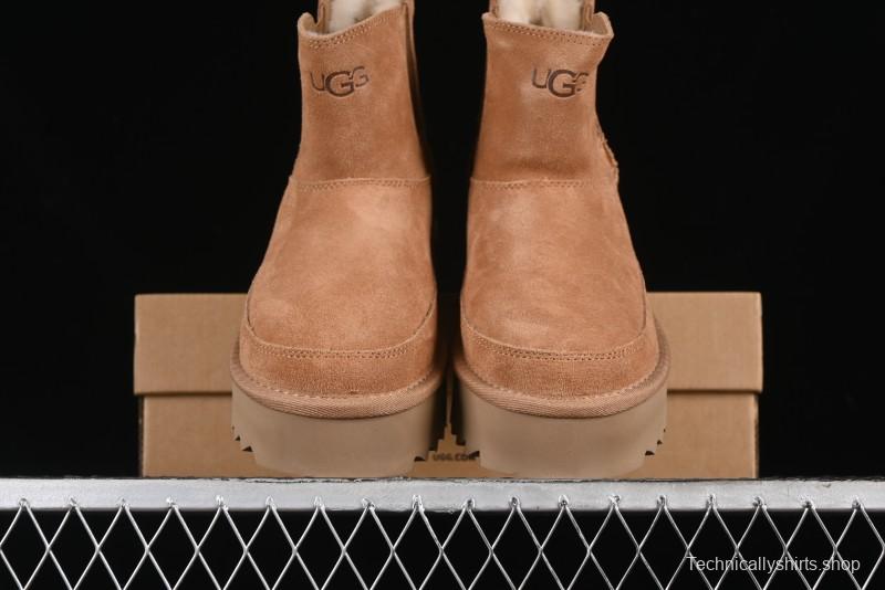 UGG Mini Bailey Button II Chelsea Boots with Chunky Platform - 1158051