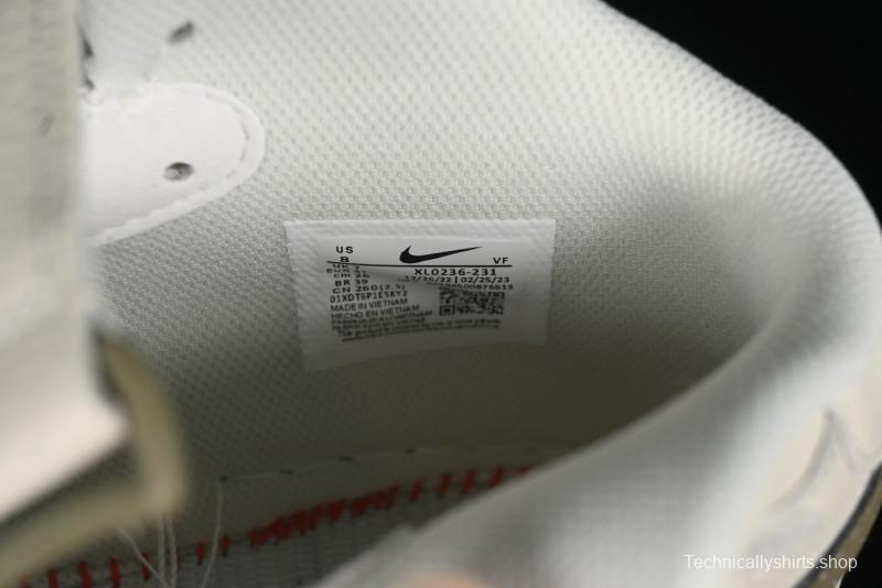 Nike Air Force 1 '07 Mid Military Green Dual-Color Sole Starlight Retro Sneakers - XL0236-231