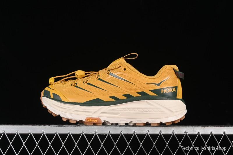 Hoka Mafate Three 2 Ultra-Lightweight Cushioned Trail Running Shoes - 1141572 GLW