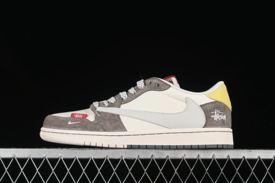 Nike Travis Scott x Fragment Design x Air Jordan 1 Low OG SP AJ1 - SJ2068-136