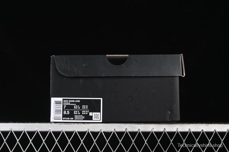 Nike SB Dunk Low Saint Laurent Series - White Grey Blue Swoosh Anniversary High-End Custom Low-Top Casual Sneakers - GF2409-168