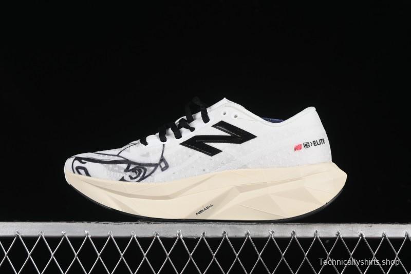 New Balance FuelCell SC Elite v4 Low-Top Running Shoes with Breathable Knit Upper and FuelCell Technology - MRCELLA4