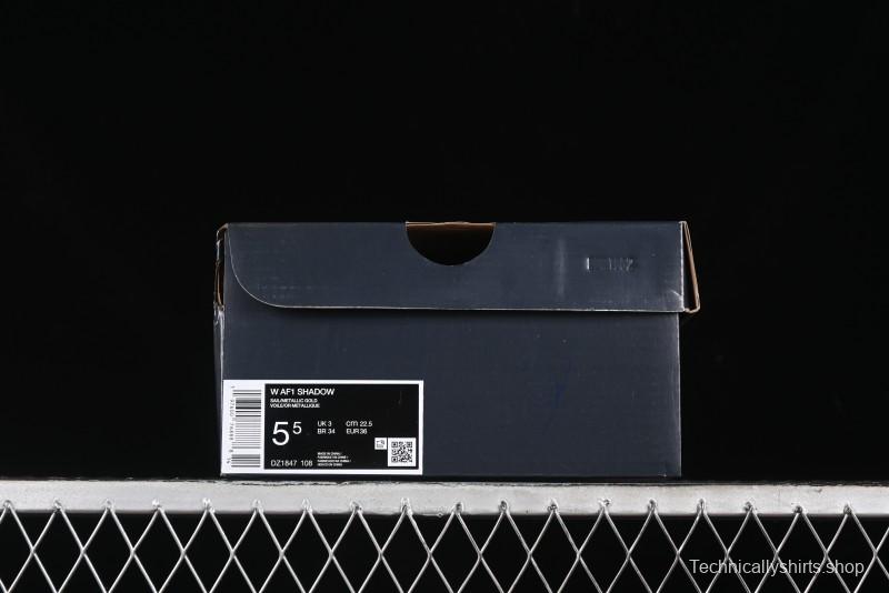 Nike Air Force 1 Shadow Lightweight Lifting Low-Top Casual Sneakers - DZ1847-108