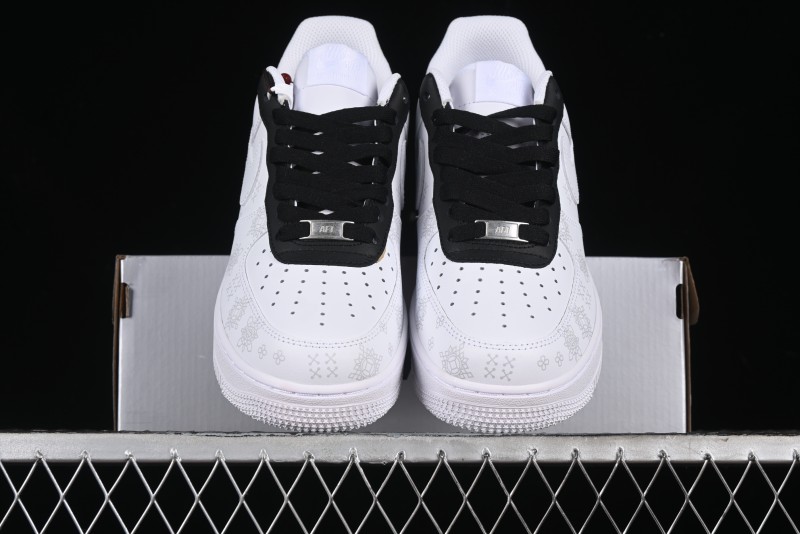 Nike Air Force 1 '07 Low Black Silk Chinese Style Casual Sneakers - ZH0316-036