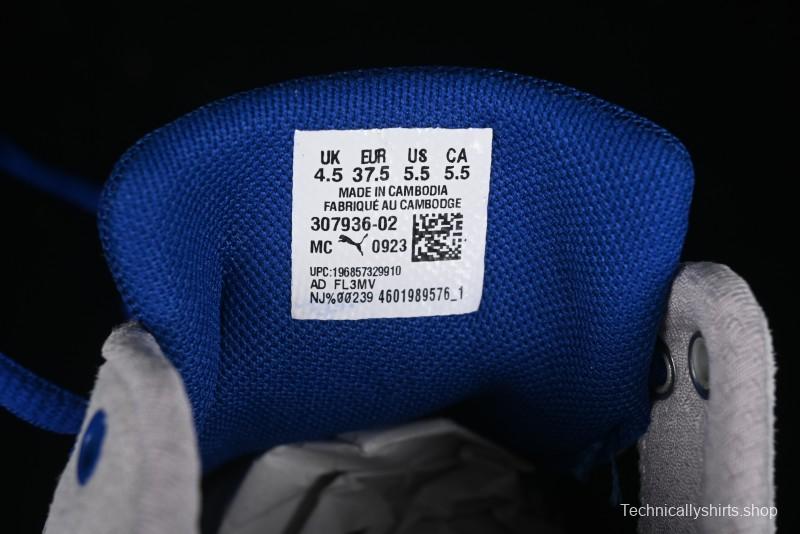 Puma Sparco Future Round Toe Lace-Up Leather Fabric Low-Top Lifestyle Casual Shoes - 307936-02