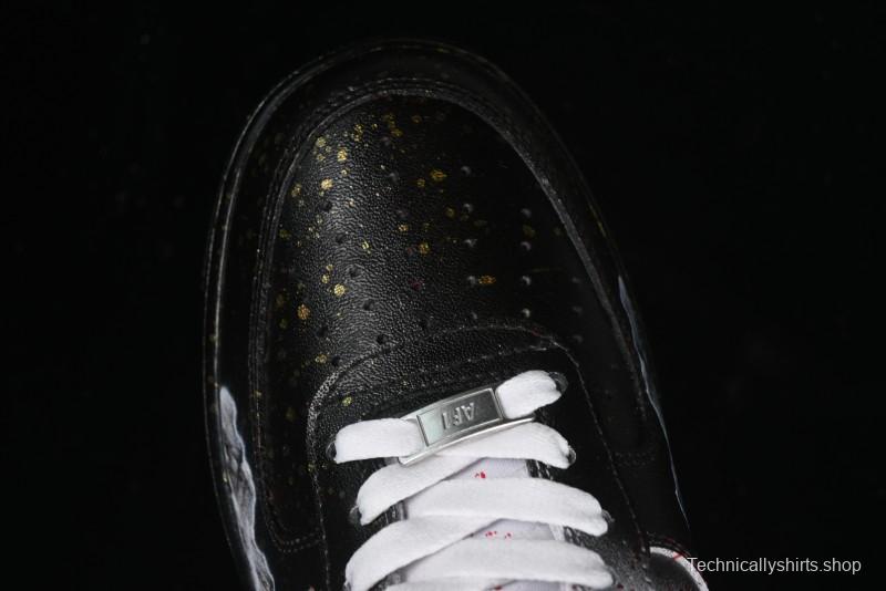 Nike Air Force 1 '07 Low Black Myth Wukong Custom Spray-Painted Gift Box Low-Top Casual Sneakers - ZH0316-045