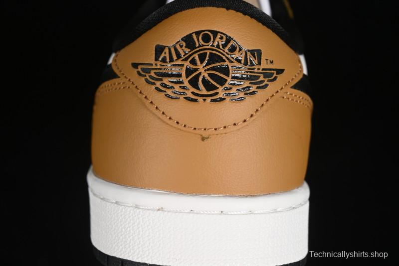 Nike Air Jordan 1 Low OG AJ1 Black Brown Low-Top Lifestyle Basketball Shoes - CZ0790-107