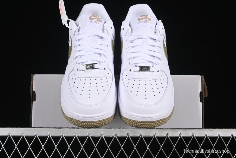 Nike Air Force 1'07 Low Casual Sneakers with Full-Length Air Cushion - FJ4146-110