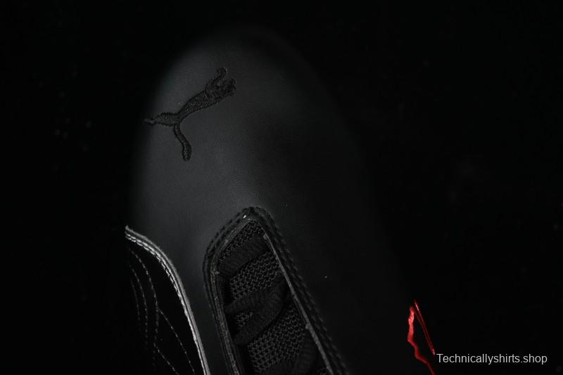 Puma Sparco Future Round Toe Lace-Up Low-Top Lifestyle Casual Shoes in Leather and Fabric - 307889-03