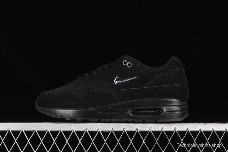 Nike Air Max 1 Retro Running Shoes with Half-Sole Air Cushion - AA0512-001