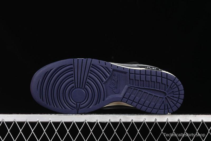 Nike Dunk Low Retro Block Street Dark Splatter Gothic Cross SB Low-top Casual Sneakers - FV8106-181